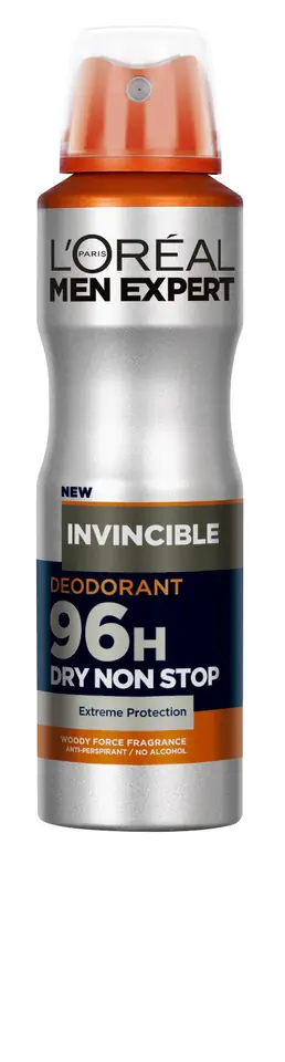 ⁨Loreal Men Expert Deodorant Spray Invincible 150ml⁩ at Wasserman.eu
