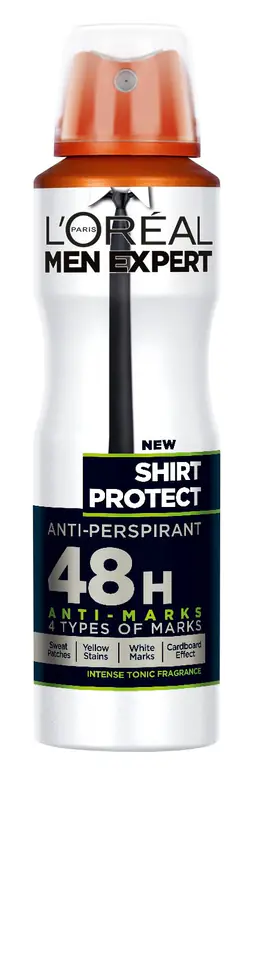 ⁨Loreal Men Expert Dezodorant spray Shirt Protect 150ml⁩ w sklepie Wasserman.eu