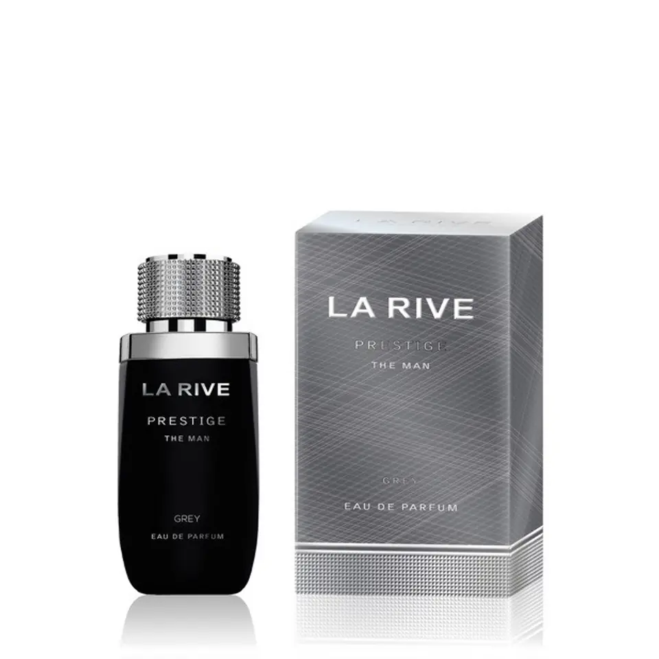 ⁨La Rive for Men Prestige Grey Woda Perfumowana 75ml⁩ w sklepie Wasserman.eu
