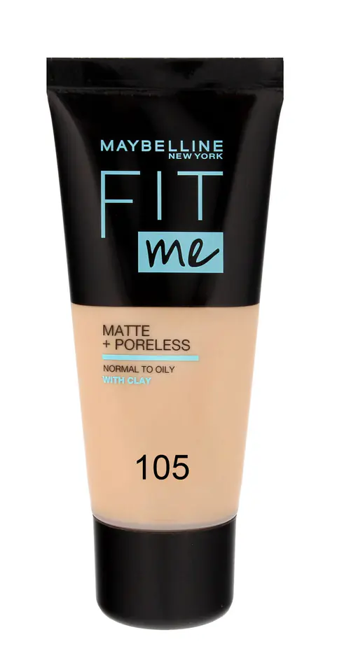 ⁨Maybelline Fit Me! Mattifying foundation No. 105 Natural Ivory 30ml⁩ at Wasserman.eu