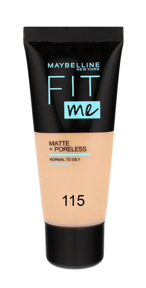 ⁨Maybelline Fit Me! Podkład matujący nr 115 Ivory 30ml⁩ w sklepie Wasserman.eu