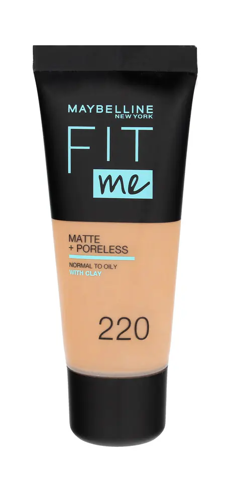 ⁨Maybelline Fit Me! Matte foundation nr 220 Natural Beige 30ml⁩ at Wasserman.eu