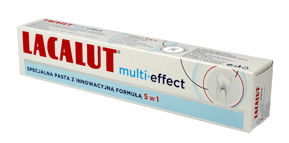 ⁨Lacalut Toothpaste Multi-Effect 5in1 75ml⁩ at Wasserman.eu