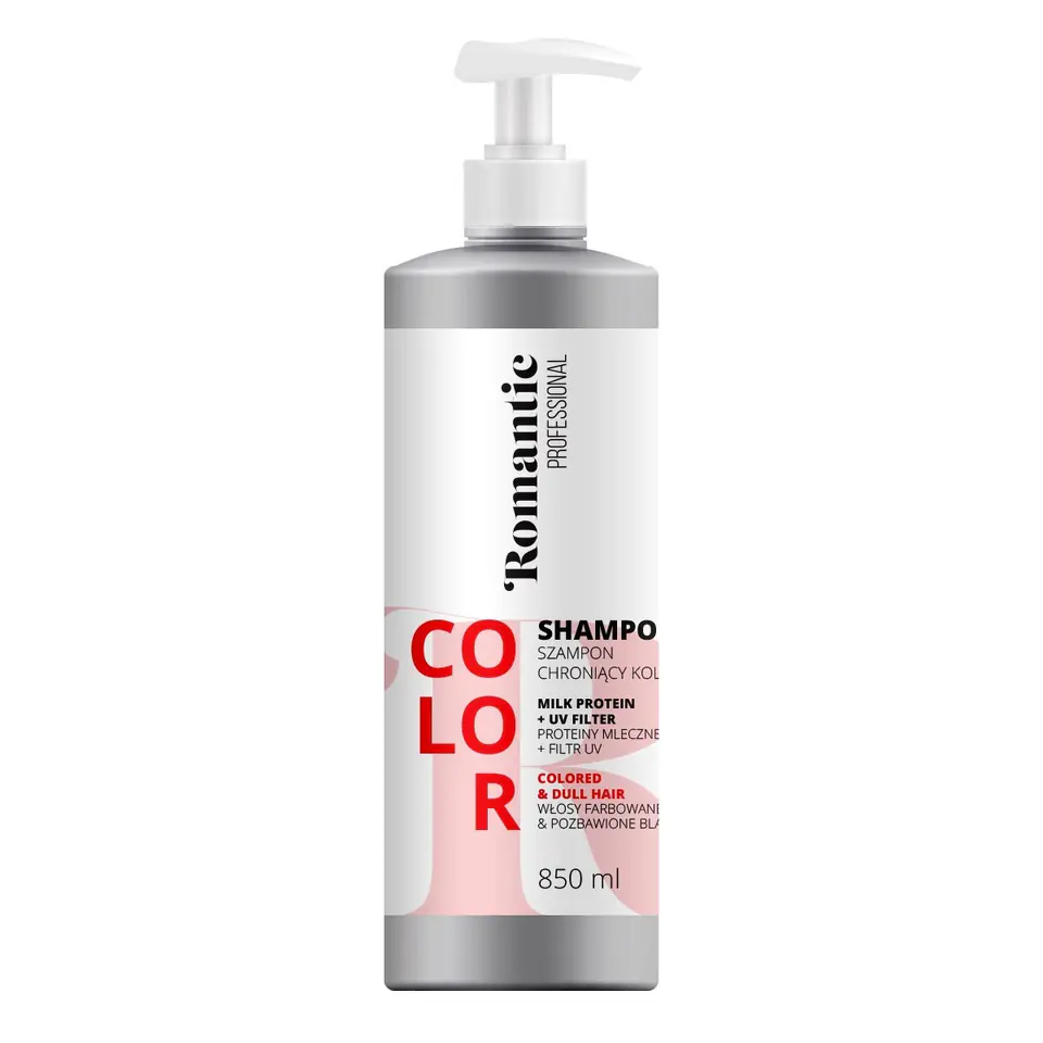 ⁨Romantic Professional Hair Shampoo Color 850ml⁩ at Wasserman.eu