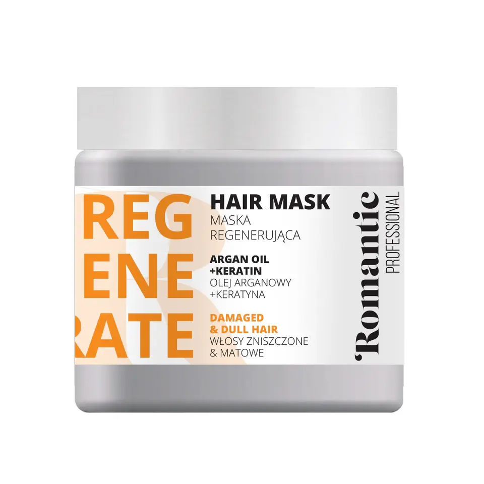 ⁨Romantic Professional Hair Mask Regenerate 500ml⁩ at Wasserman.eu