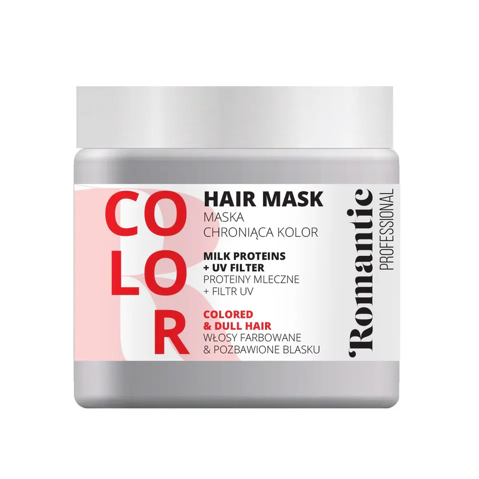 ⁨Romantic Professional Hair Mask Color 500ml⁩ at Wasserman.eu