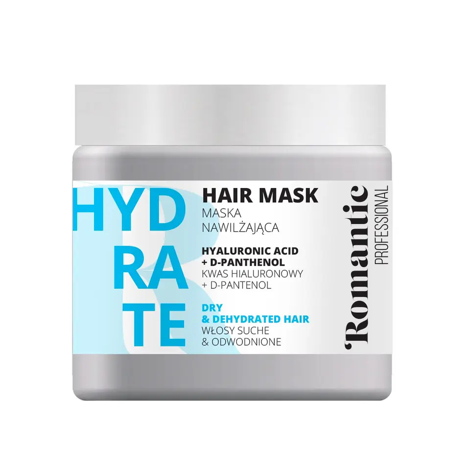 ⁨Romantic Professional Hair Mask Hydrate 500ml⁩ at Wasserman.eu