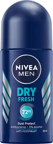 ⁨Nivea Antyperspirant Men Dry Fresh roll-on męski  50ml⁩ w sklepie Wasserman.eu