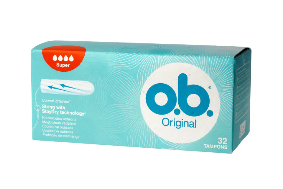 ⁨O.B. Original Super Tampons 1op.-32 pcs⁩ at Wasserman.eu