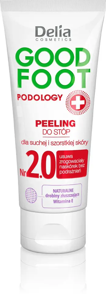 ⁨Delia Cosmetics Good Foot Podology No. 2.0 Foot Scrub for Dry and Rough Skin 60ml⁩ at Wasserman.eu