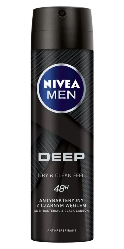 ⁨Nivea Deodorant DEEP DARKWOOD men's spray 150ml⁩ at Wasserman.eu