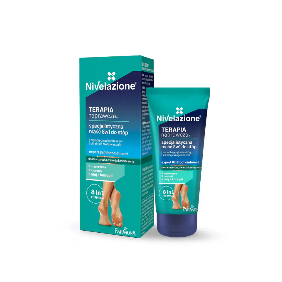 ⁨Farmona Nivelazione Alloys Repair Therapy Specialist Ointment 8in1 to Feet 50ml⁩ at Wasserman.eu