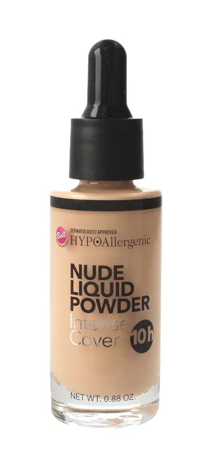 ⁨Bell Hypoallergenic Puder w płynie Nude Liquid Powder nr 03 Natural 25g⁩ w sklepie Wasserman.eu