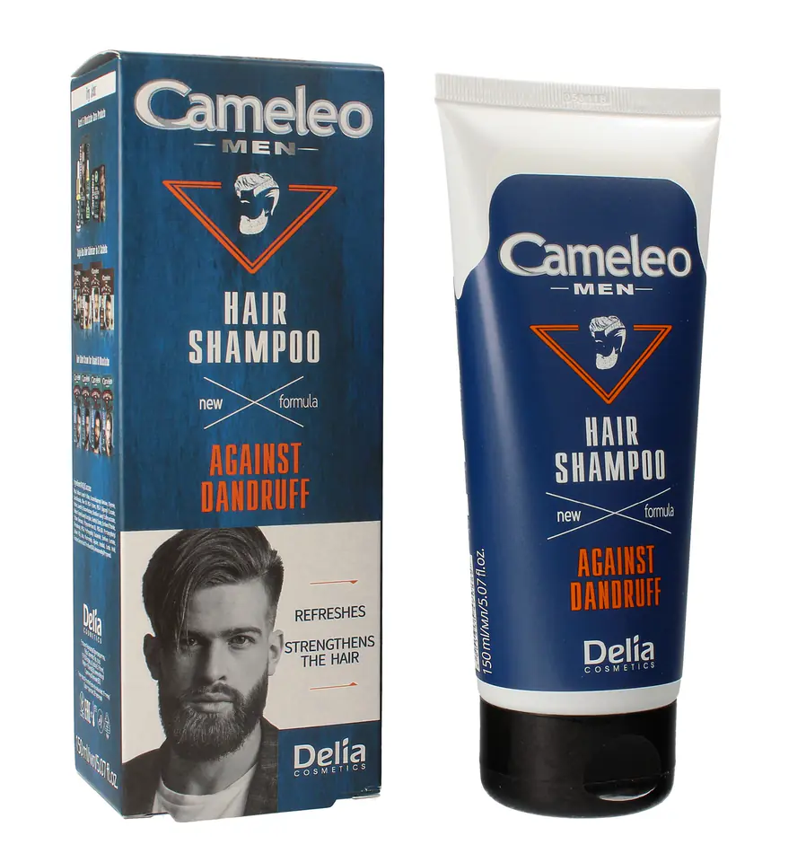 ⁨Delia Cosmetics Cameleo Men Szampon pzreciwłupieżowy 150ml⁩ w sklepie Wasserman.eu