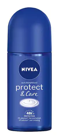 ⁨Nivea Dezodorant Anti-Perspirant PROTECT & CARE  roll-on  50ml⁩ w sklepie Wasserman.eu