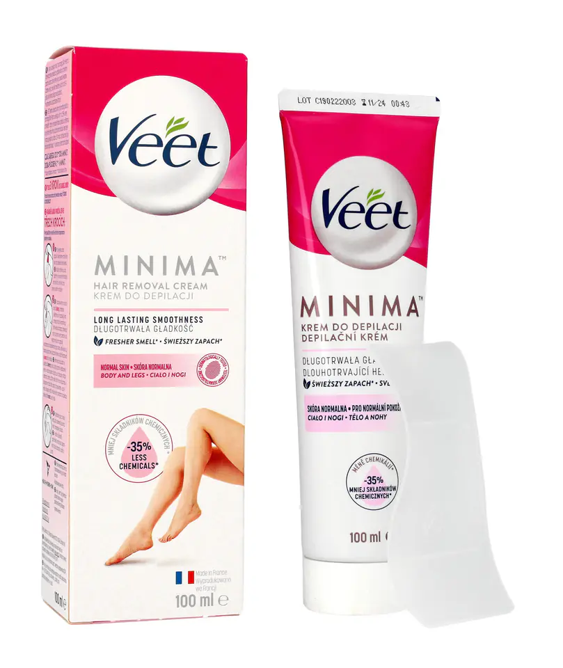 ⁨Veet Silk & Fresh Skin Depilatory Cream - Normal Skin 100ml⁩ at Wasserman.eu