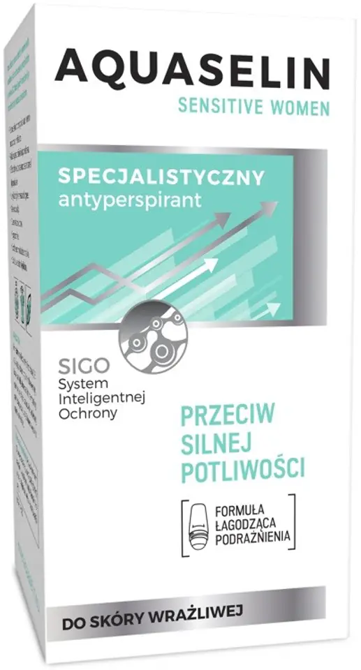 ⁨AA DEO roll-on   AQUASELIN SENSITIVE&⁩ w sklepie Wasserman.eu