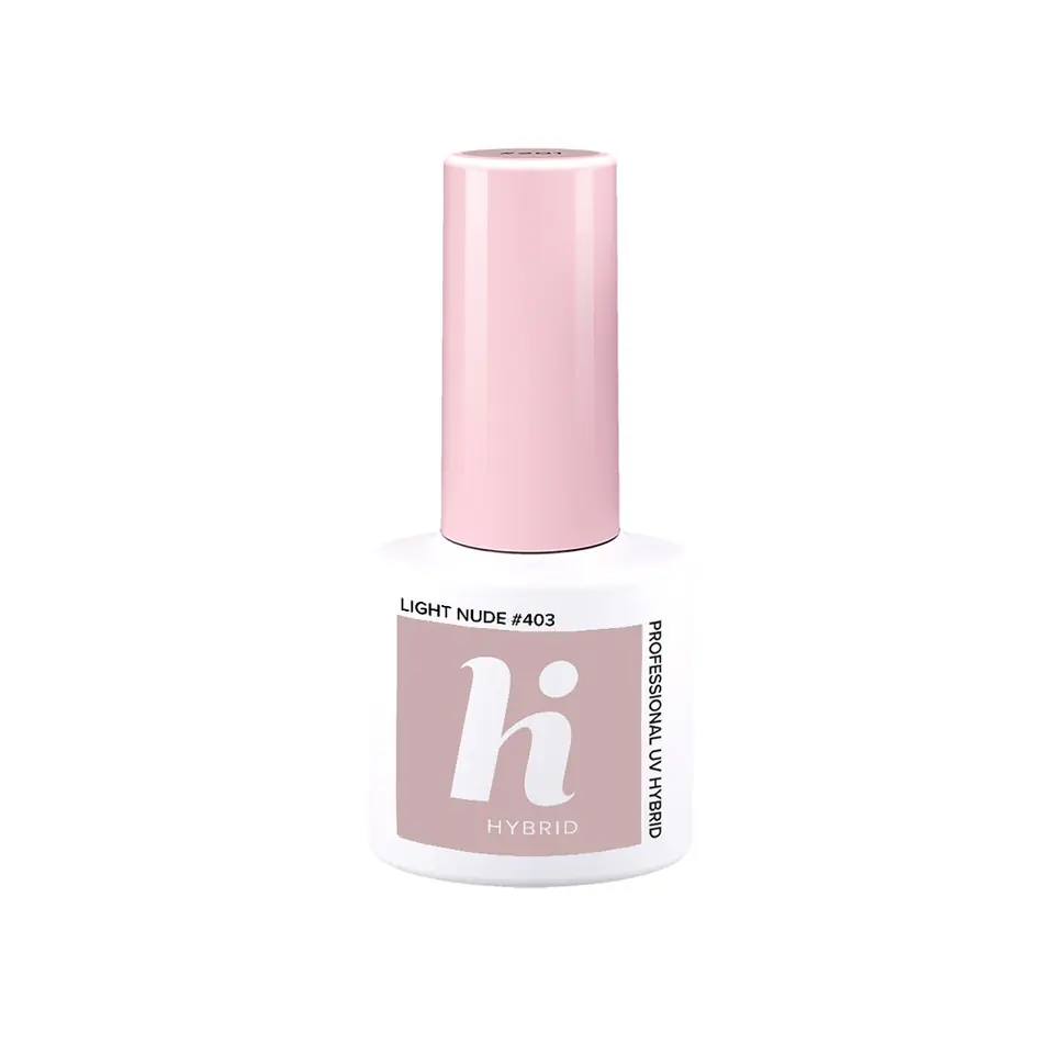 ⁨Hi Hybrid Lakier hybrydowy nr 403 Light Nude 5ml⁩ w sklepie Wasserman.eu