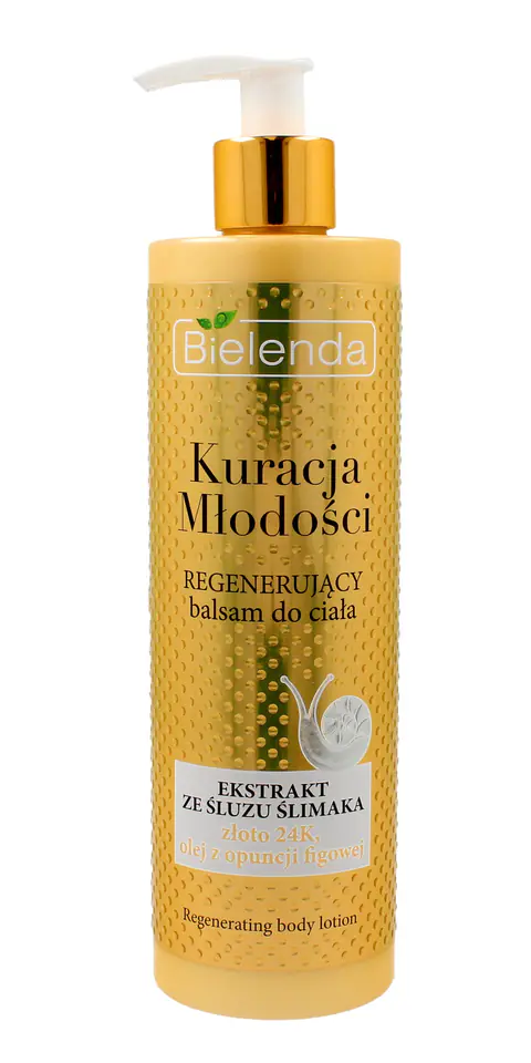 ⁨Bielenda Kuracja Młodości Balsam do ciała regenerujący 400ml⁩ w sklepie Wasserman.eu