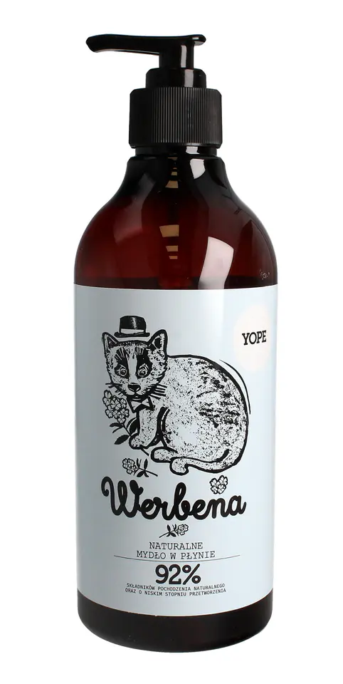 ⁨Mydło w płynie - WERBENA, 500ml - YOPE⁩ w sklepie Wasserman.eu