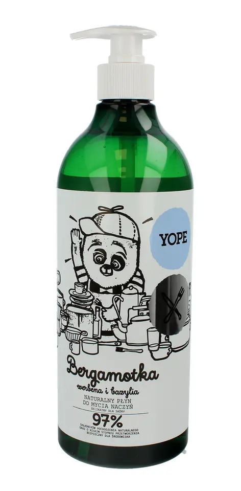 ⁨Yope Dishwashing liquid BERGAMOTKA 750ml⁩ at Wasserman.eu