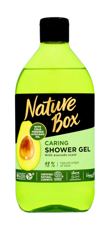 ⁨Nature Box Avocado Oil Szampon do włosów regenerujący  385ml⁩ w sklepie Wasserman.eu