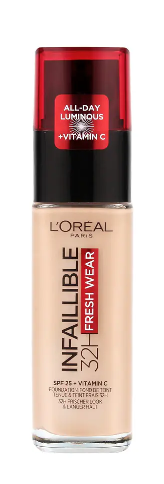 ⁨Loreal Foundation Infaillible 24H Fresh Wear No. 200 Golden Sand 30ml⁩ at Wasserman.eu