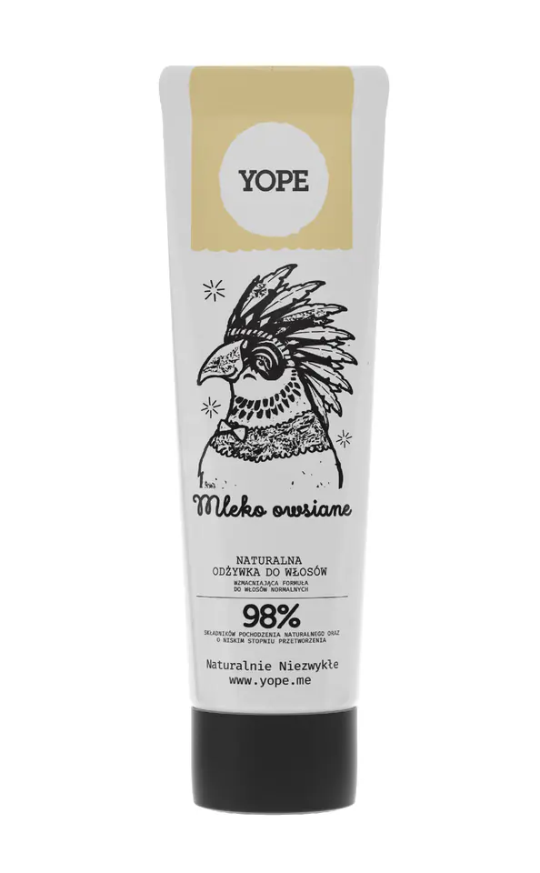 ⁨Yope Odżywka do włosów Mleko Owsiane 170ml⁩ w sklepie Wasserman.eu