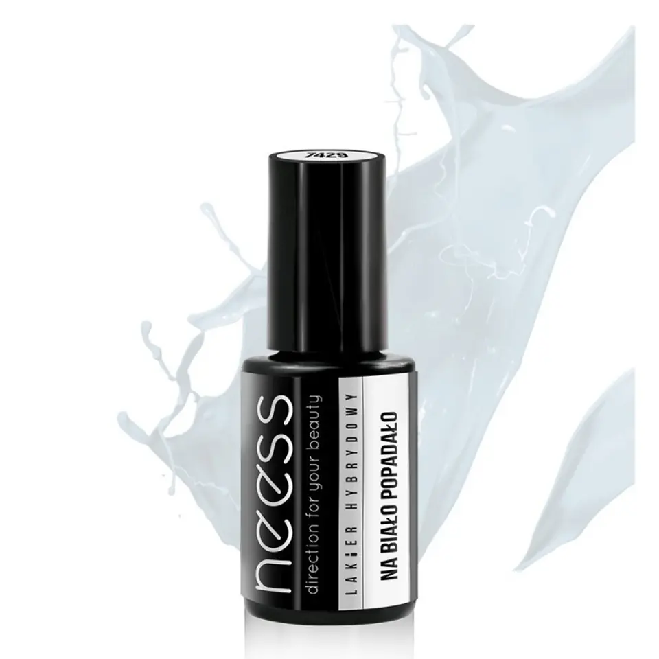 ⁨Neess Gel polish 7429 Whole White 4ml⁩ at Wasserman.eu