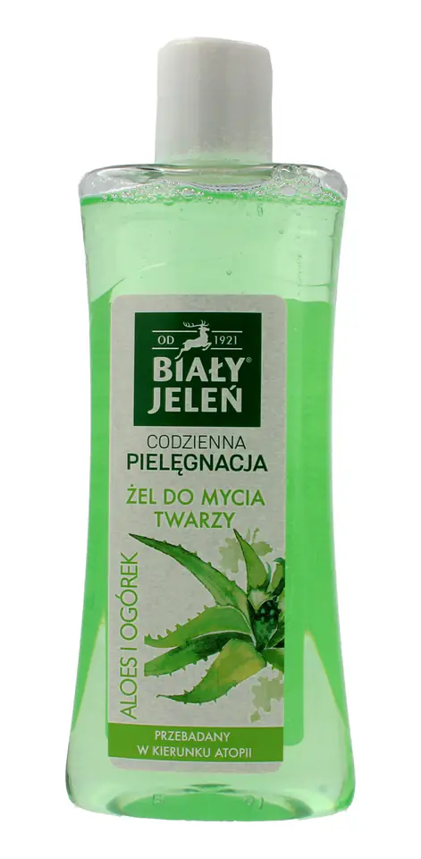 ⁨White Deer Daily Care Face Wash Gel Aloe vera and Cucumber 265ml⁩ at Wasserman.eu