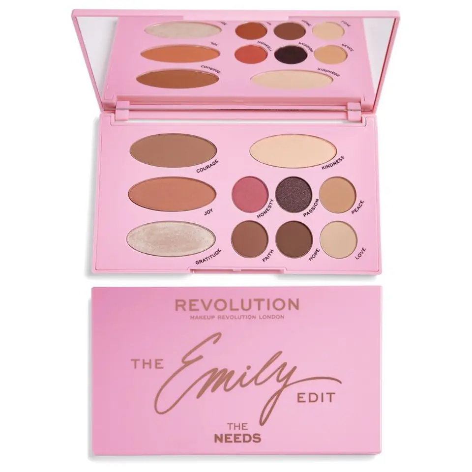 ⁨Makeup Revolution The Emily Edit Makeup Palette The Needs 1pcs⁩ at Wasserman.eu