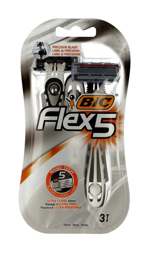 ⁨Bic Razor Flex 5 1op.-3pcs⁩ at Wasserman.eu