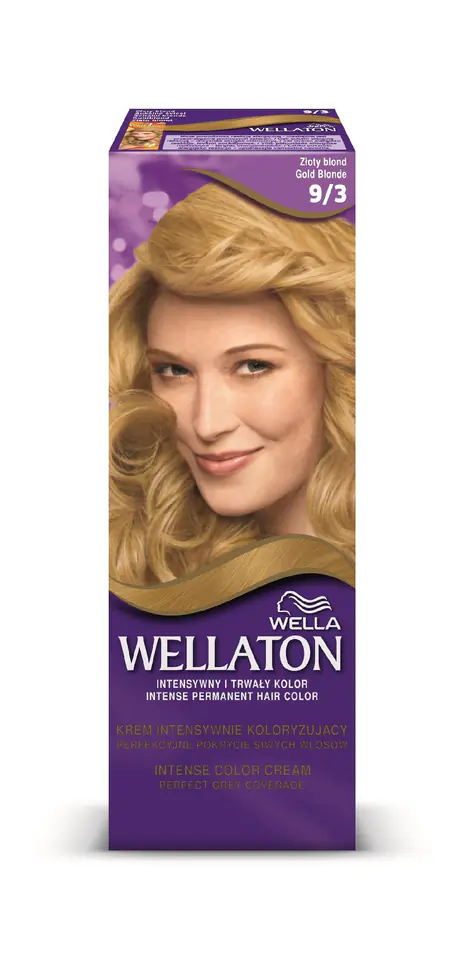 ⁨Wella Wellaton Intensive Coloring Cream No. 9/3 Golden Blond 1op.⁩ at Wasserman.eu