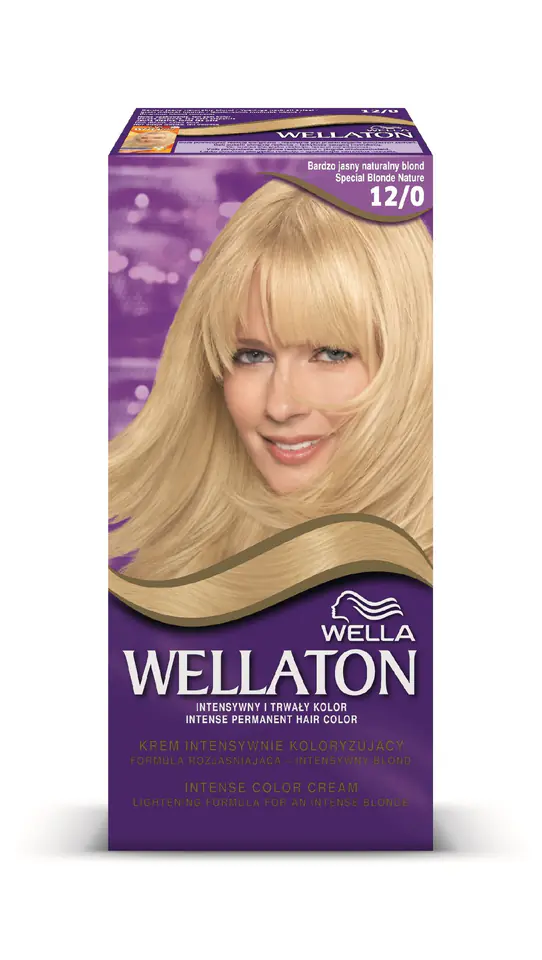 ⁨Wella Wellaton Krem intensywnie koloryzujący nr 12/0 Bardzo Jasny Naturalny Blond  1op.⁩ w sklepie Wasserman.eu