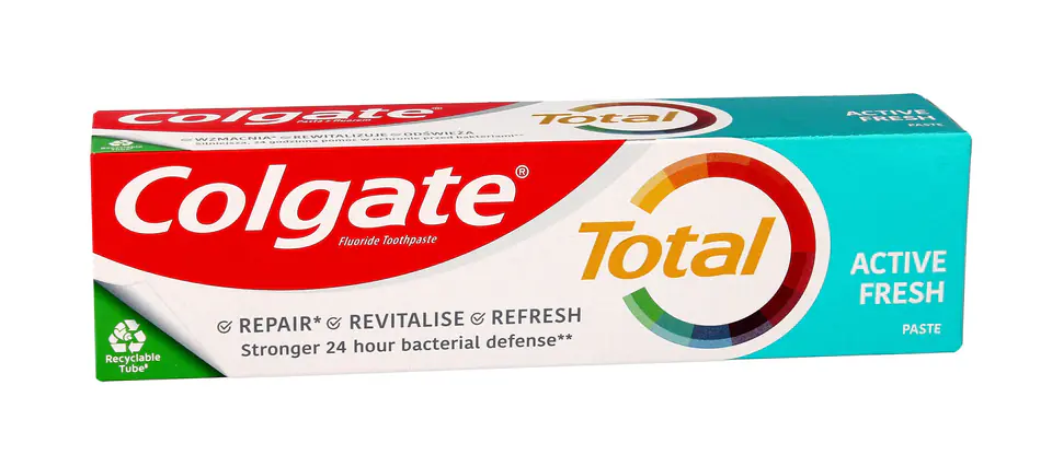 ⁨Colgate Pasta do zębów Total Active Fresh 75ml⁩ w sklepie Wasserman.eu