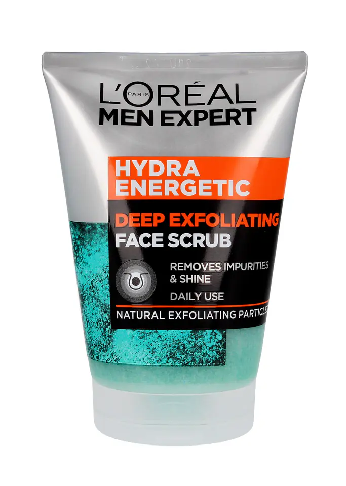 ⁨Loreal Men Expert Hydra Energetic Peeling pores unclog 100ml⁩ at Wasserman.eu