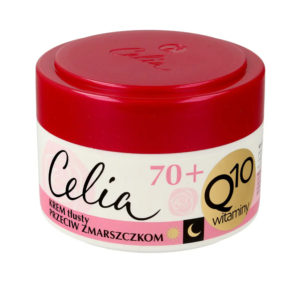 ⁨Celia Q10 Vitamins 70+ Oily cream against wrinkles for day and night 50ml⁩ at Wasserman.eu