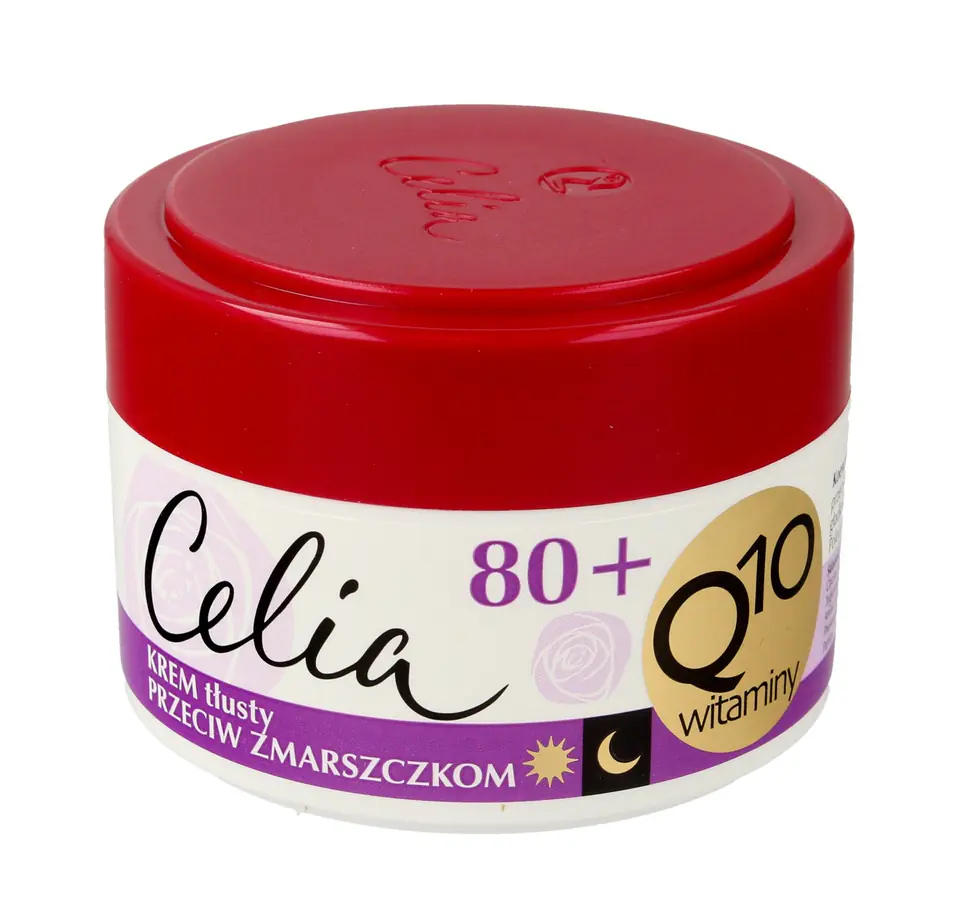 ⁨Celia Q10 Vitamins 80+ Oily cream against wrinkles for day and night 50ml⁩ at Wasserman.eu