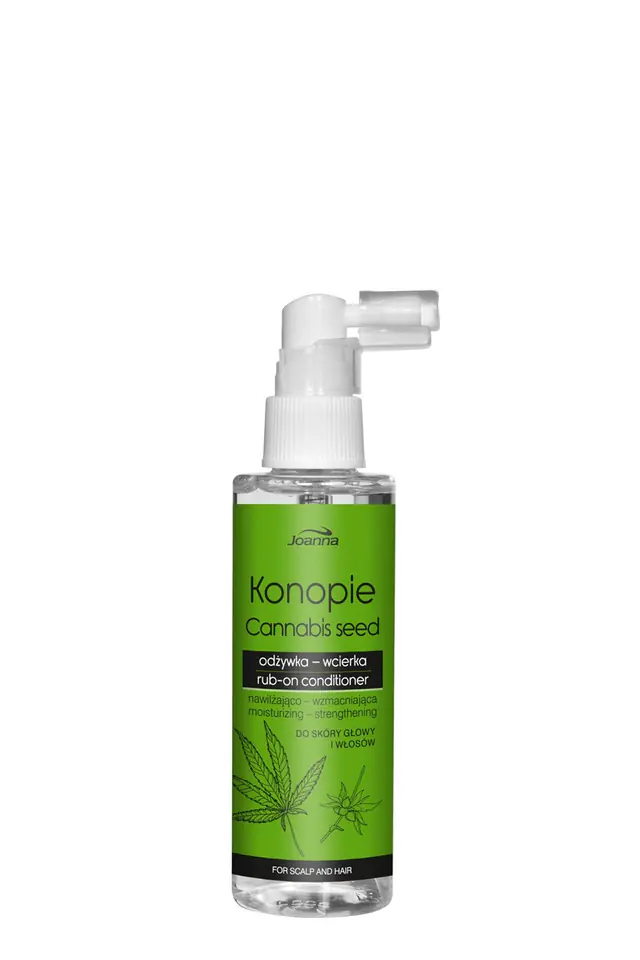 ⁨Joanna Konopie Moisturizing and strengthening rub conditioner for delicate hair 100ml⁩ at Wasserman.eu