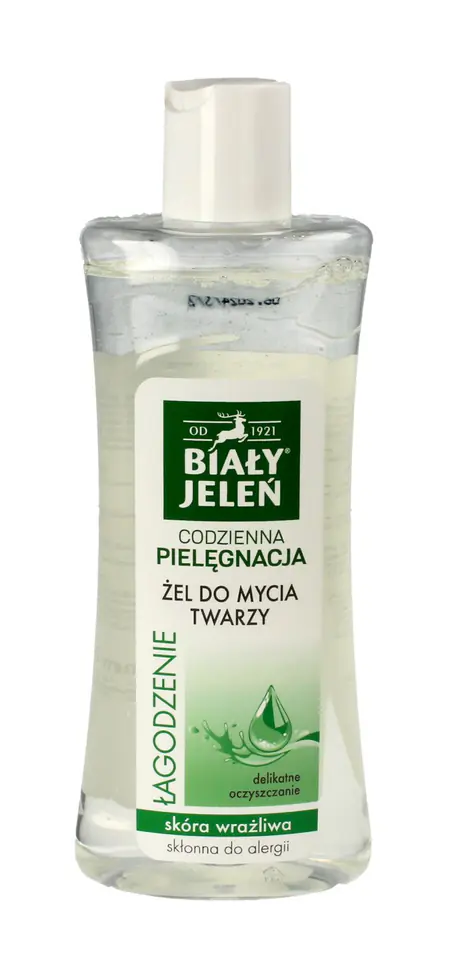 ⁨Biały Jeleń Codzienna Pielęgnacja Żel do mycia twarzy Łagodzenie 265ml⁩ w sklepie Wasserman.eu