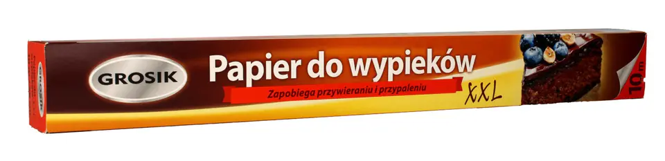 ⁨Sarantis Jan Niezbędny Grosik Papier do wypieków XXL 10m 1szt⁩ w sklepie Wasserman.eu