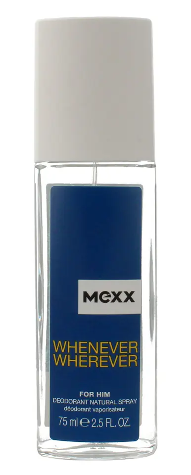 ⁨Mexx Whenever Wherever for Him Natural Deodorant Spray 75ml⁩ at Wasserman.eu