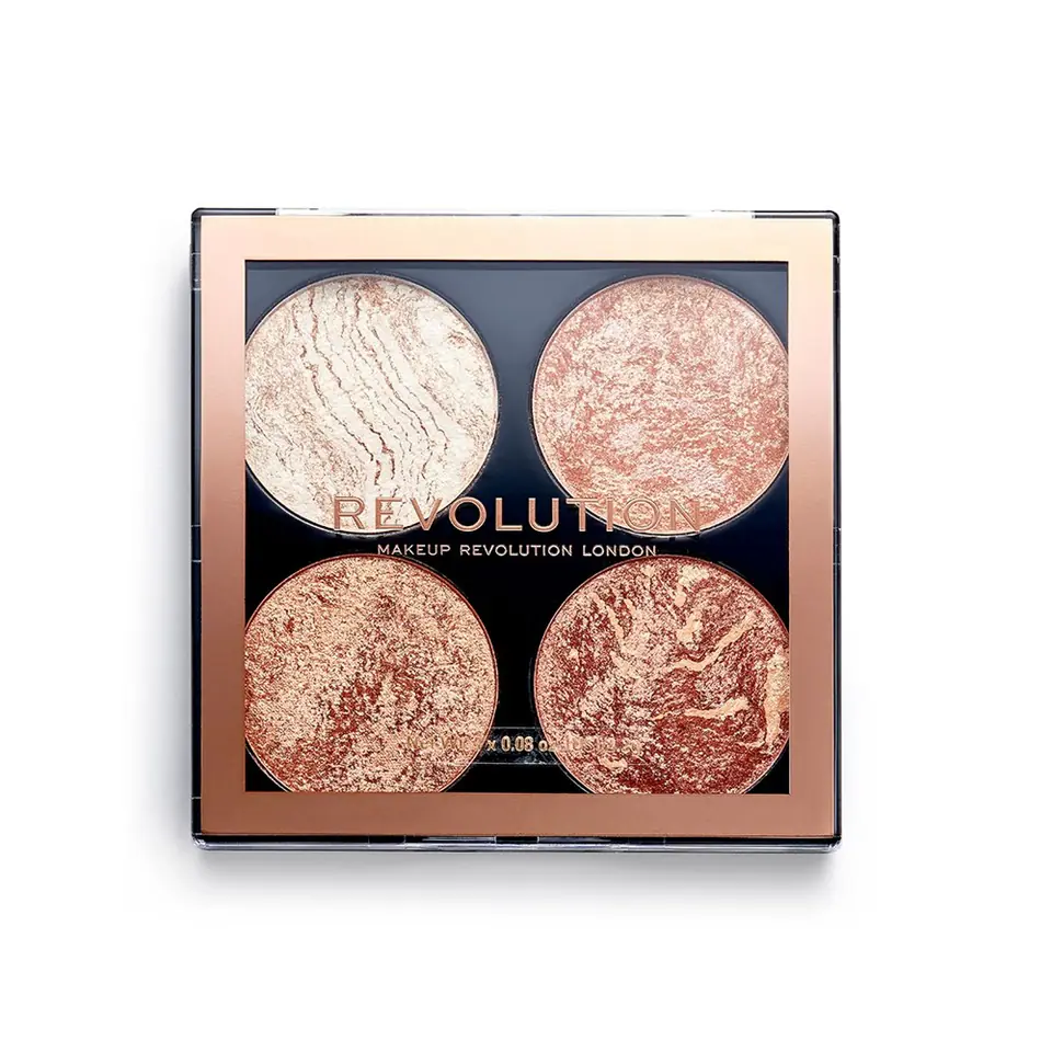 ⁨Makeup Revolution contouring powder set, Cheek Kit Don't Hold Back, 1 pc⁩ at Wasserman.eu