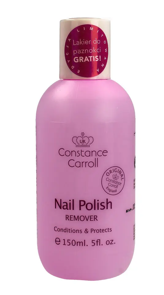 ⁨Constance Carroll Zmywacz do paznokci acetonowy z odżywką 150ml⁩ w sklepie Wasserman.eu