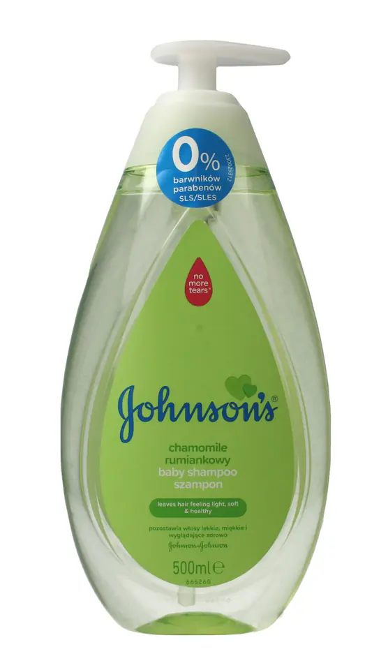 ⁨Johnson's Baby Chamomile Baby Chamomile Shampoo 500ml⁩ at Wasserman.eu