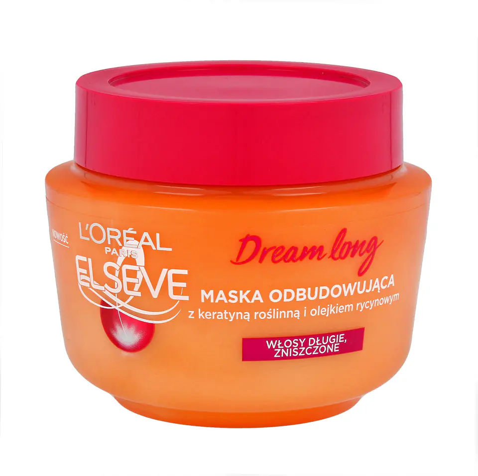 ⁨Loreal Elseve Dream Long Maska odbudowująca do włosów długich i zniszczonych 300ml⁩ w sklepie Wasserman.eu