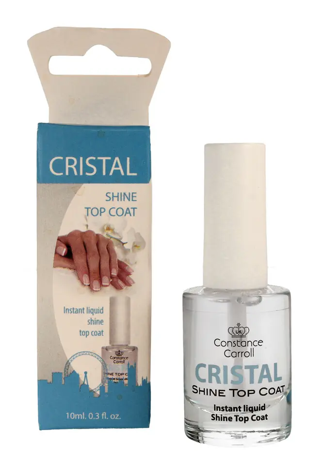 ⁨Constance Carroll Cristal Shine Top Coat Top glossy lacquer 10ml⁩ at Wasserman.eu