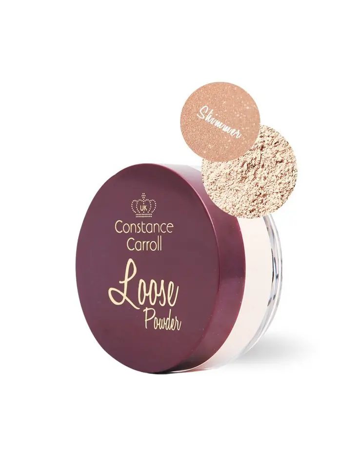 ⁨Constance Carroll Puder sypki Loos Shimmer nr 05 Honey Beige 12g⁩ w sklepie Wasserman.eu