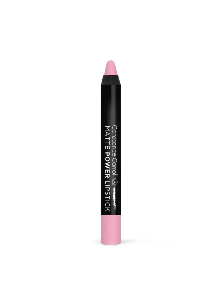 ⁨Constance Carroll Matte Power Lipstick Matte Lipstick in Crayon No. 01 Nude Rose 1pcs⁩ at Wasserman.eu