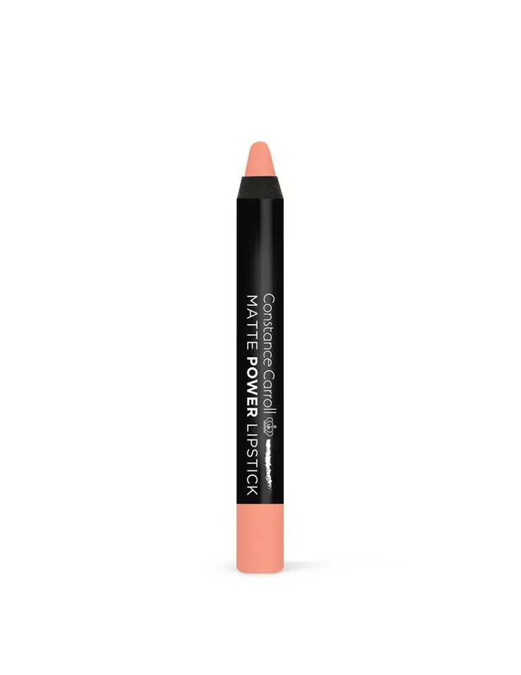 ⁨Constance Carroll Matte Power Lipstick Pomadka matowa w kredce nr 02 Tangerine 1szt⁩ w sklepie Wasserman.eu